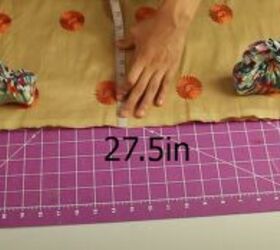 how to sew a tote bag in 3 different ways, Cutting the fabric for the tote bag