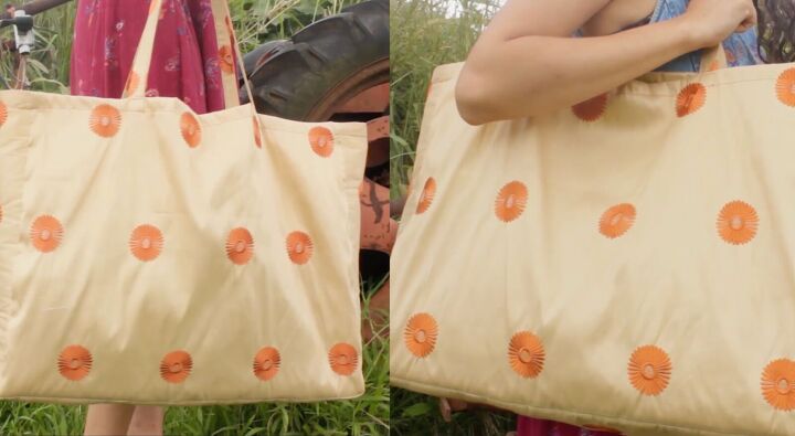 how to sew a tote bag in 3 different ways, How to sew a tote bag