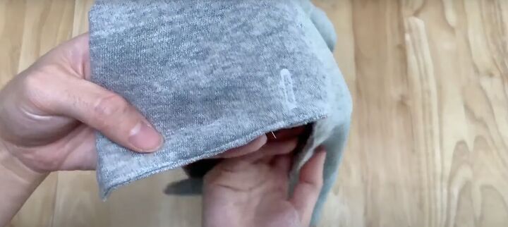 add a hood to any jacket with this simple detachable hood diy, Sewing buttonholes onto the hood
