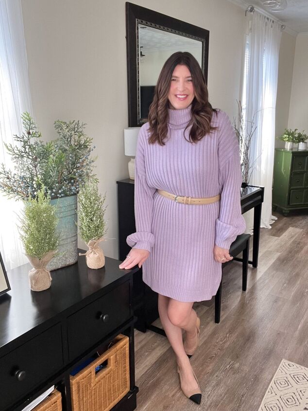 The Perfect Winter To Spring Sweater Dress | Upstyle The Perfect Winter To Spring Sweater Dress | Upstyle