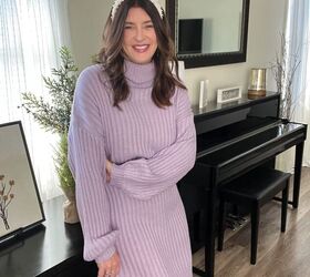 The Perfect Winter To Spring Sweater Dress