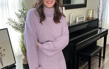 The Perfect Winter To Spring Sweater Dress