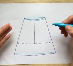 need a cute easy sewing project try this shirred skirt tutorial, DIY shirred waist skirt pattern