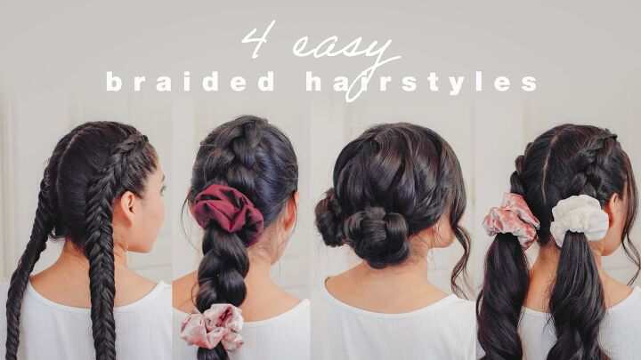 4 Easy Braided Hairstyles For Beginners Upstyle 4 Easy Braided Hairstyles For Beginners Upstyle