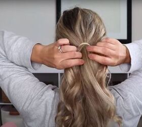 Sleek Low Donut Bun for Shorter or Fine Hair