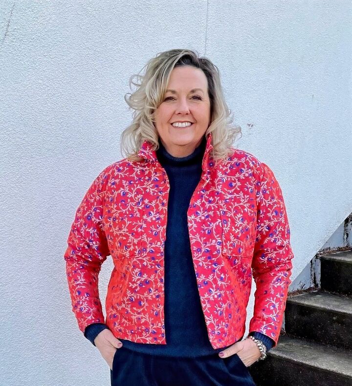 Pattern Scout Jacket Featuring Fabriclore Silk Taffeta Upstyle