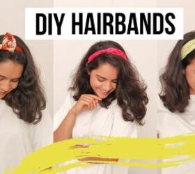 3 Easy Ways to Make Cute DIY Fabric Headbands Out of Fabric Scraps