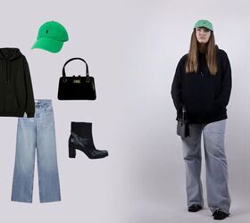 the history of baseball caps how to style chic baseball cap outfits, How to wear a baseball cap with an oversized hoodie