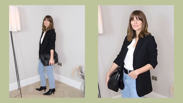 how to look put together polished 20 essential styling tips, Developing a uniform such as blazers and jeans