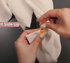 how to easily sew a sleeve placket and cuff in a few simple steps, Turning the sleeves right sides out