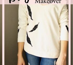 diy no sew upcycled sweater refashion