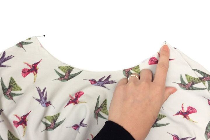 how to sew a t shirt or tunic with kimono sleeves