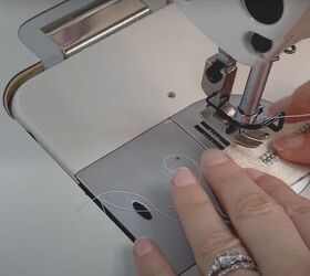 how to shorten a zipper quickly easily in 4 simple steps, Sewing across the twill stopper