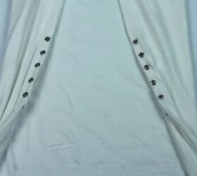 2 ways to make diy lace up t shirts that totally revamp your clothes, T shirt with grommets