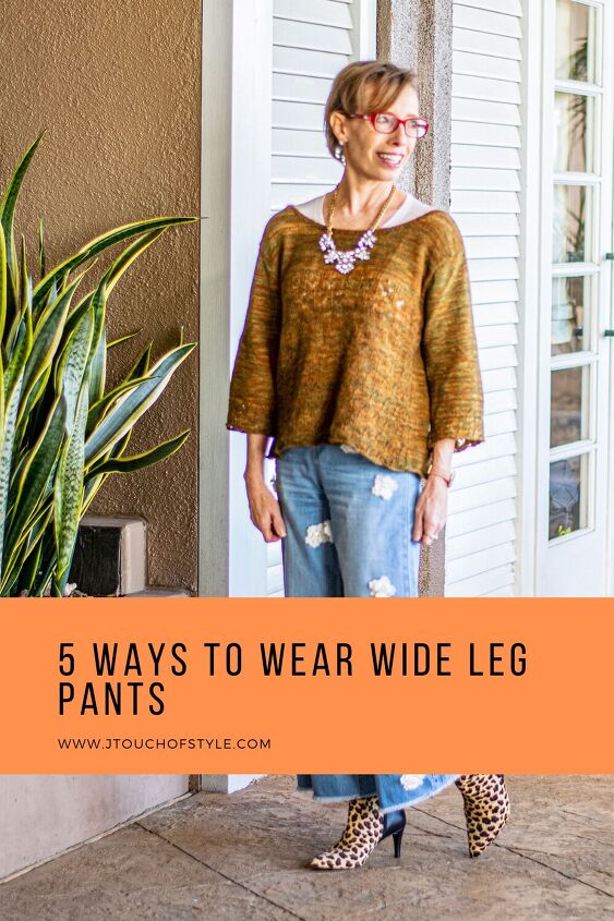 how to wear wide leg pants