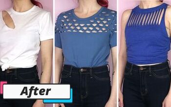 3 Cool T-Shirt Cutting Ideas That Are Completely No-Sew