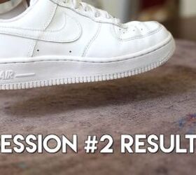 how to make sneakers white again making old yellow sneakers look new, How to whiten sneakers at home