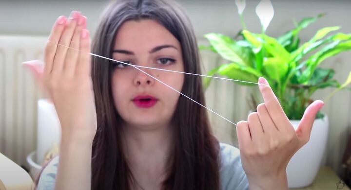 Face Threading Using String How to Do Threading on Facial Hair in 6 Simple Steps | Upstyle