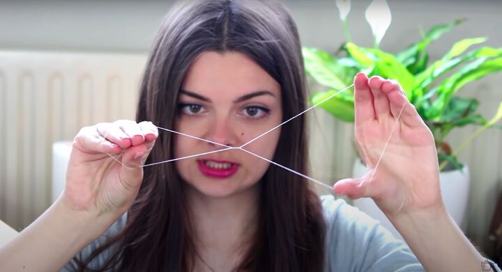 Face Threading Using String How to Do Threading on Facial Hair in 6 Simple Steps | Upstyle