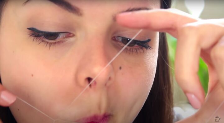 Threading Mustache How to Do Threading on Facial Hair in 6 Simple Steps | Upstyle