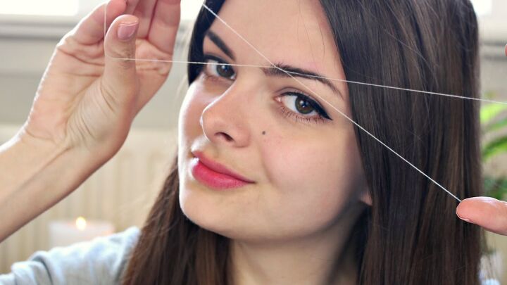 how to do threading on facial hair in 6 simple steps, How to do threading on facial hair