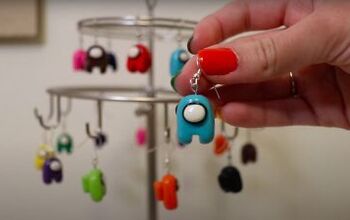 How to Make Cute "Among Us" Inspired DIY Earrings With Polymer Clay