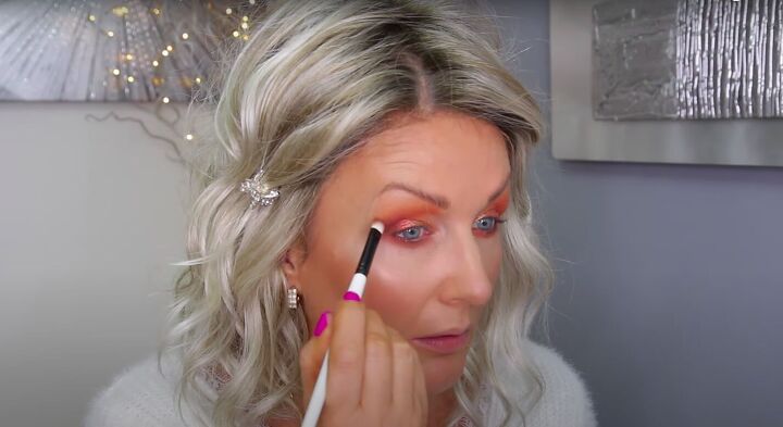 how to create a fiery orange eyeshadow look for summer or fall, Orange eyeshadow palette tutorial