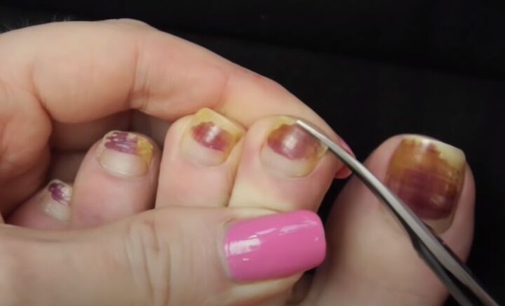 how to give yourself an amazing toenail makeover at home, Prepping for the pedicure at home
