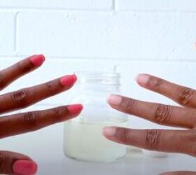 how to make nail polish remover at home with just 3 ingredients, How to make nail polish remover
