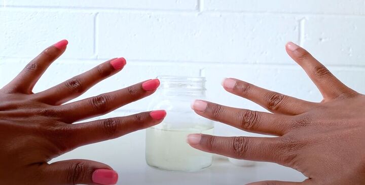 how to make nail polish remover at home with just 3 ingredients, How to make nail polish remover