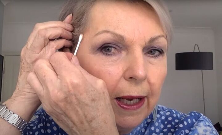 how to fix messy makeup 6 essential makeup tips for older women, Removing makeup from the hairline