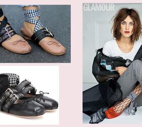 what is balletcore everything to know about ballet inspired fashion, Grungy twist on the classic ballet flat