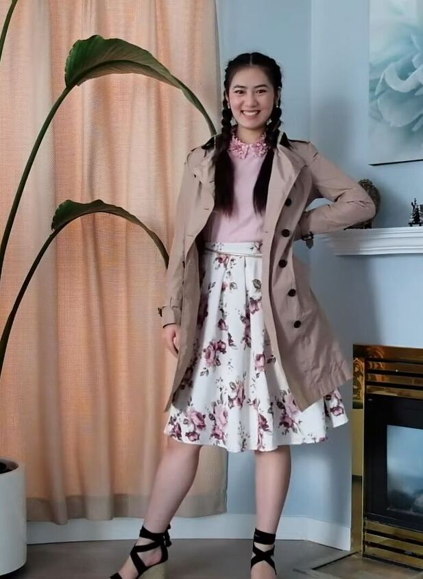 how to style pink outfits 10 looks to get you in the mood for spring, Cute brown and pink outfit