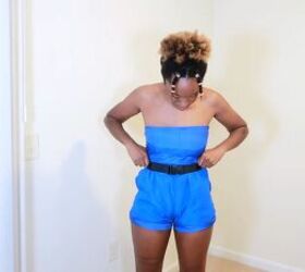 How to Make an Easy DIY Two-Piece Short Set Out of Old Sweatpants