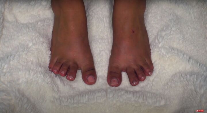 how to do an at home pedicure to get your feet ready for summer, Before the at home pedicure
