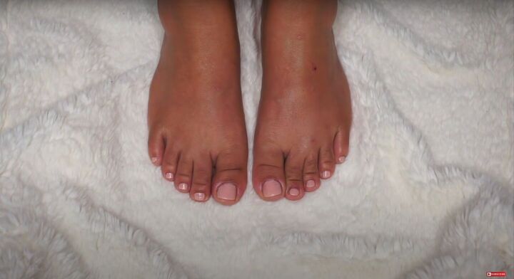 how to do an at home pedicure to get your feet ready for summer, At home pedicure results