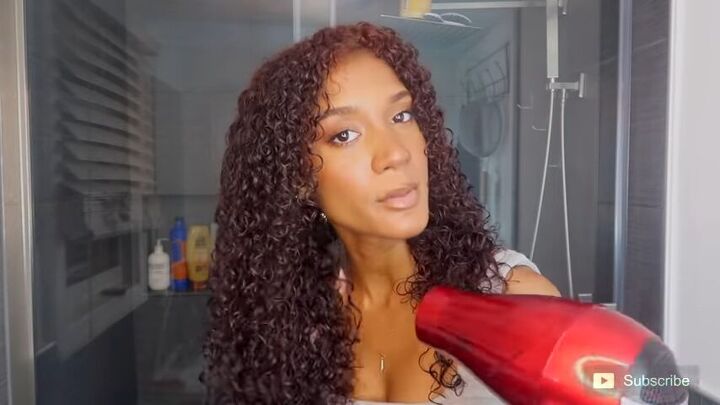 how to get volume in natural hair 12 effective tips tricks, Blow drying hair on a low heat