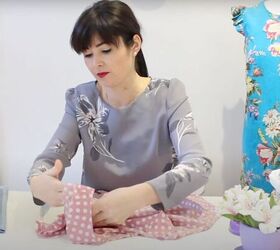 sewing on a sleeve this beginner tutorial shows you how step by step, Pinning the sleeve onto a garment