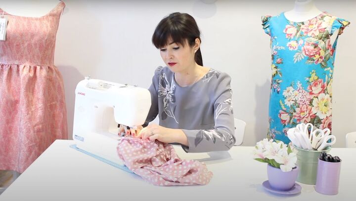 sewing on a sleeve this beginner tutorial shows you how step by step, Sewing the sleeve