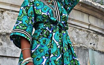 Bohemian, Meets Royalty in This DIY Dress: A Tutorial Using Trims [Sew