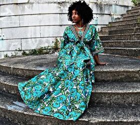 Bohemian, Meets Royalty In This DIY Dress: A Tutorial Using Trims [Sew ...