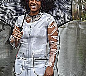 rain rain don t go away because i have this awesome diy raincoat