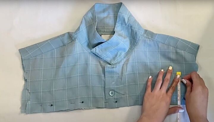mens dress shirt skirt How to Turn a Men's Shirt to Skirt Heather Handmade