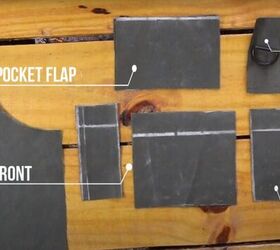 how to make a utility vest with multiple pockets, Making a larger front pocket