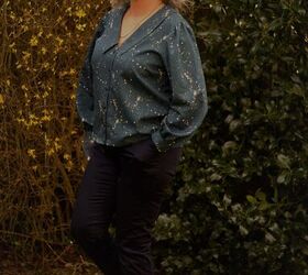 Winter to Spring Blouse, Sewing for the Transitional Season!!