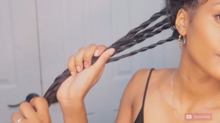how to get the juiciest mini twists on long natural hair, Doing mini twists on natural hair