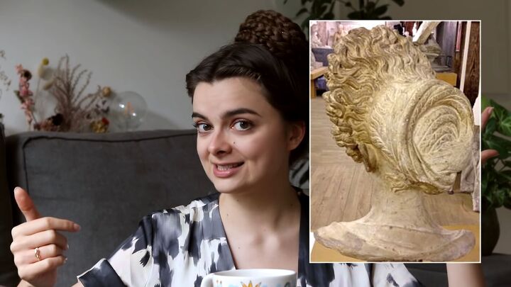 historical hairstyle tutorial how to do ancient greek roman hair, Back of the Flavian Orbis hairstyle