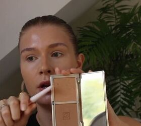 how to create a glowy bronze makeup look for spring summer, Bronzing color palette