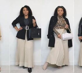 what to wear with a long pleated skirt 4 cute easy outfit ideas, What to wear with a long pleated skirt