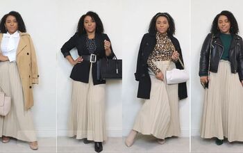 What to Wear With a Long Pleated Skirt: 4 Cute & Easy Outfit Ideas